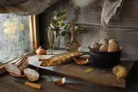 Пазл Копчёная рыба