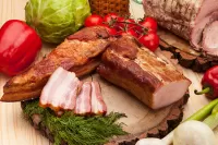 Пазл Копчёное мясо 