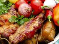 Пазл Копчёное мясо 