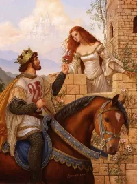 Пазл Король и принцесса