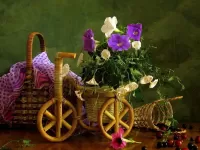 Пазл Корзинки цветочки
