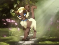 Пазл Кошечка с короной