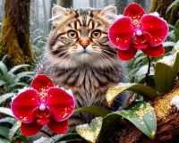 Пазл Кошка 