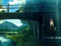 Пазл Кошка и девушка