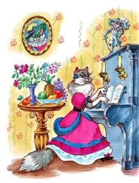 Пазл Кошкин дом