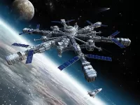 Пазл Космическая станция