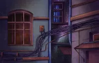 Пазл Космические провода