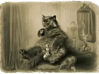 Пазл Кот Бегемот