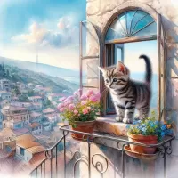 Пазл Котенок