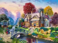 Пазл Коттедж