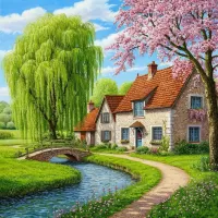 Пазл Коттедж