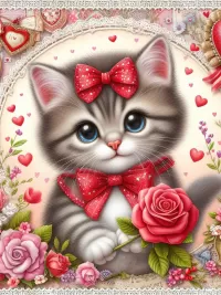 Пазл Котёнок 