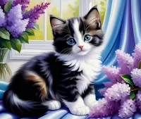 Пазл Котёнок 