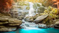 Пазл Красивый водопад