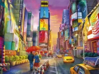 Пазл Краски города