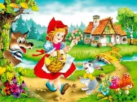 Пазл Красная Шапочка 