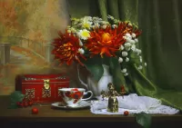 Пазл Красная шкатулка