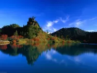 Пазл Красные берега