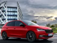 Пазл Красный автомобиль