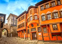 Пазл Красный дом