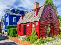 Пазл Красный дом