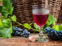 Пазл Красное вино