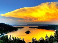 Пазл Кратерное озеро