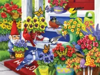 Пазл Крыльцо