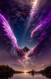 Пазл Крылья зари