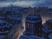 Пазл Крыши Парижа