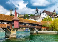 Пазл Крытый мост