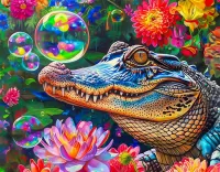 Пазл Крокодил 