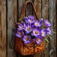 Пазл Крокусы