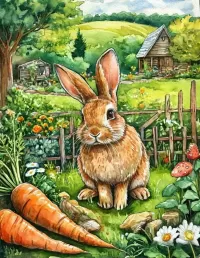 Пазл Кролик