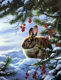 Пазл Кролик