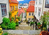 Пазл Крутая улица 