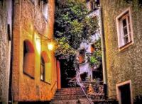 Пазл Крутая улочкa