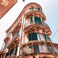 Пазл Кружево балконов