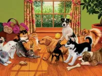 Пазл Кто сильнее