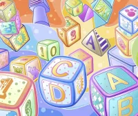 Пазл Кубики