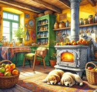 Пазл Кухня