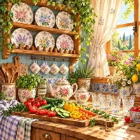 Пазл Кухня