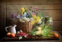 Пазл Кукуруза и малина