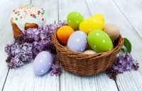 Пазл Кулич и писанки