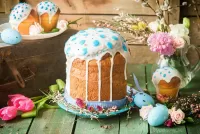 Пазл Куличи с глазурью