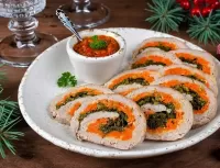 Пазл Куриный рулет