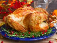 Пазл Курица с розмарином 