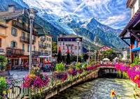 Пазл Курортный городок