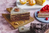 Пазл Кусочки торта