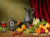 Пазл Кувшин и часы
